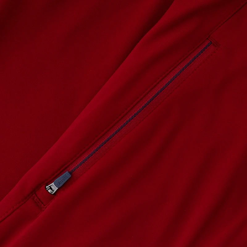 Cork GAA Men's Peak Brushed Half Zip Top Red / Marine / White - Image 4