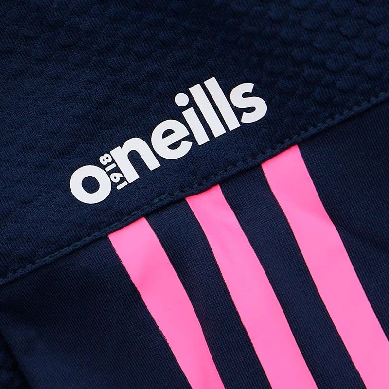 Cork GAA Kids' Peak Brushed Half Zip Top Marine / Pink / White - Image 3