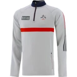 Cork GAA Men's Peak Hybrid Half Zip Top Silver / Red / Marine