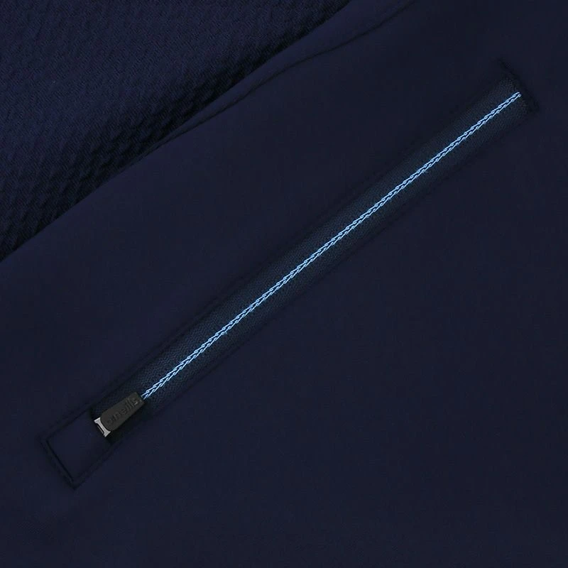 Dublin GAA Men's Peak Hybrid Half Zip Top Marine / Sky / White - Image 6