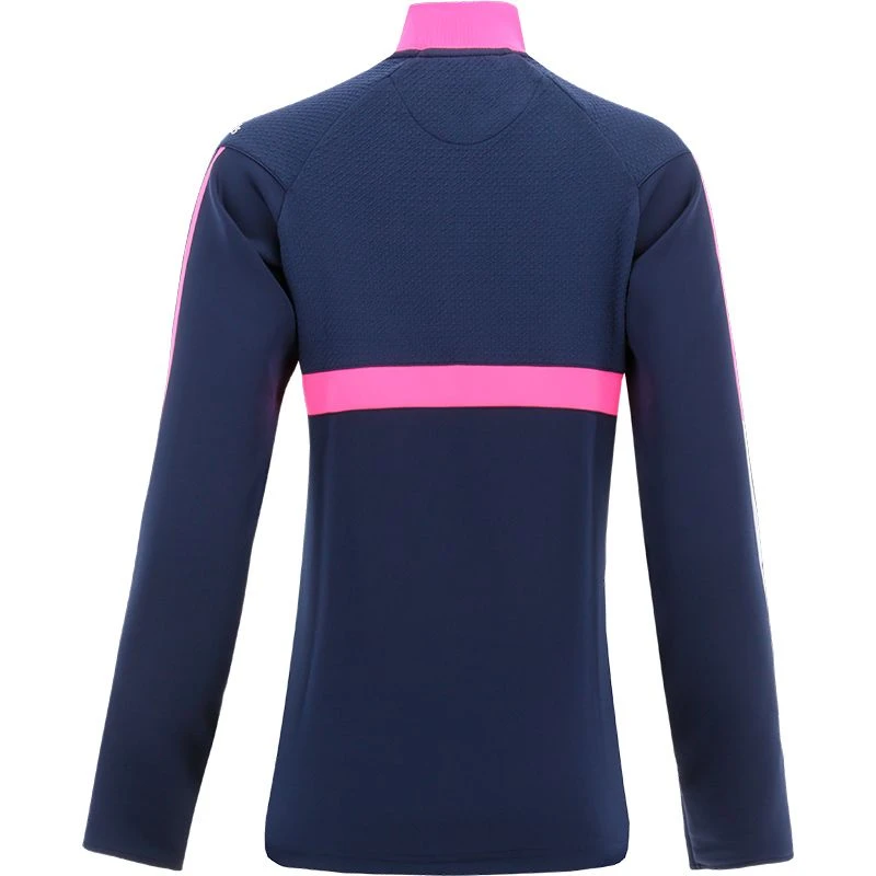 Tipperary GAA Women's Peak Hybrid Half Zip Top Marine / Pink / White - Image 2