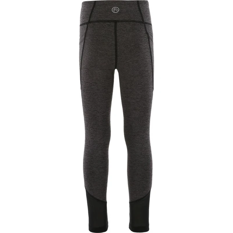Kids' Perrie 7/8 Length Leggings Black / Silver - Image 3