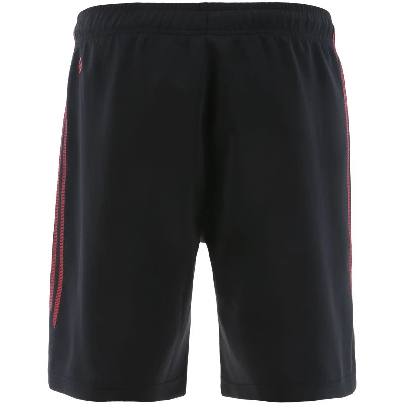 Men's Pioneer Hybrid Leisure Shorts Black / Red - Image 3