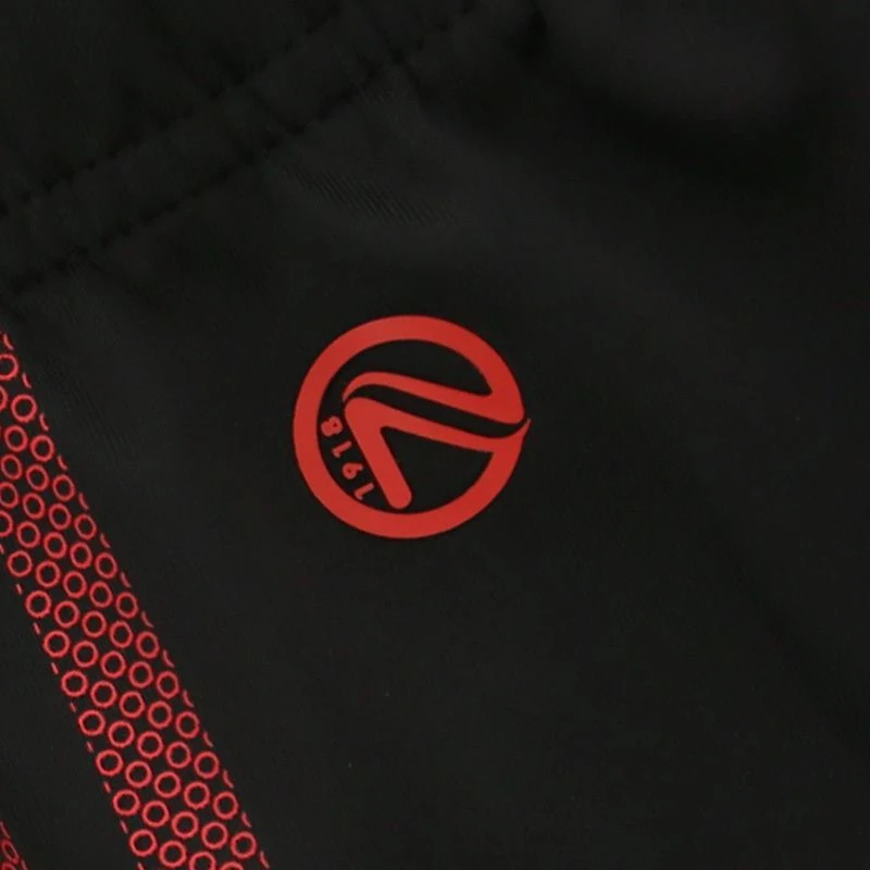 Men's Pioneer Hybrid Leisure Shorts Black / Red - Image 5