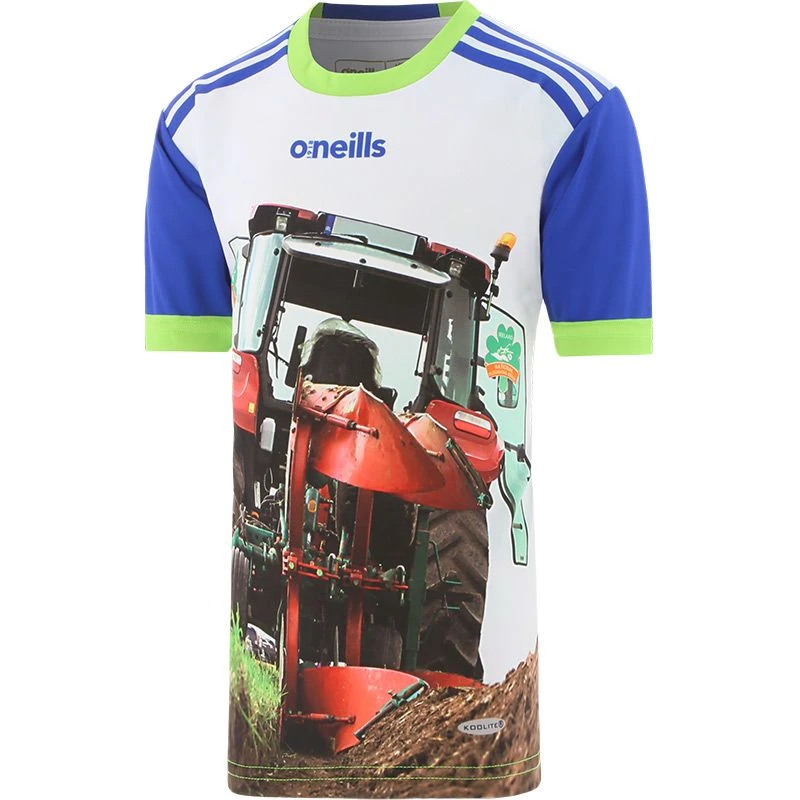 Kids' Blue Plough On! Ploughing Championships Jersey