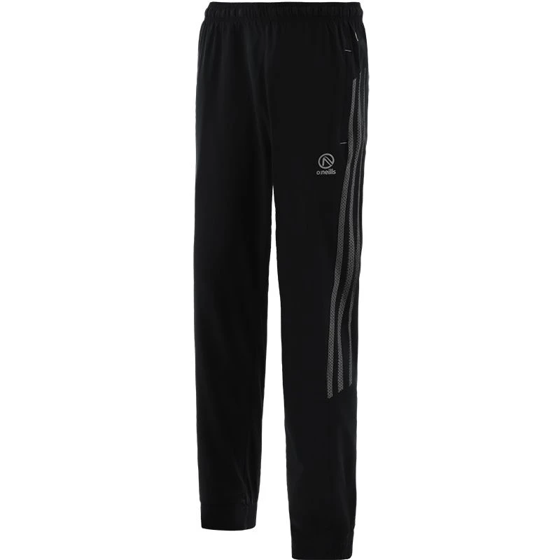 Men's Pluto Woven Tracksuit Bottoms Black / Silver