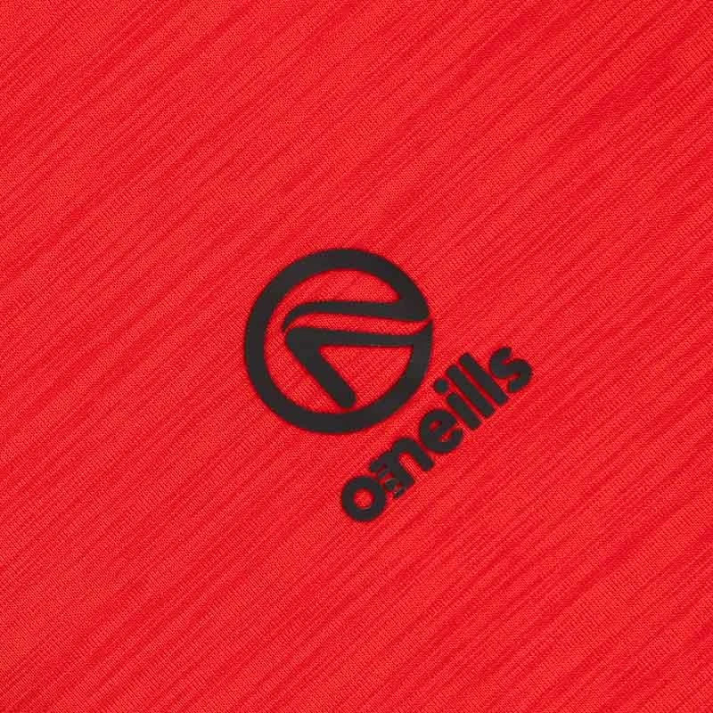 Men's Pluto Half Zip Midlayer Top Red / Black - Image 3