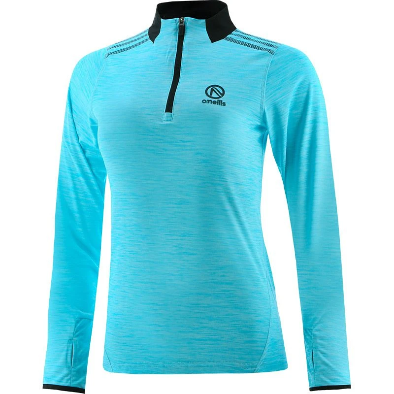 Kids' Pluto Half Zip Midlayer Top Blue / Dark Grey