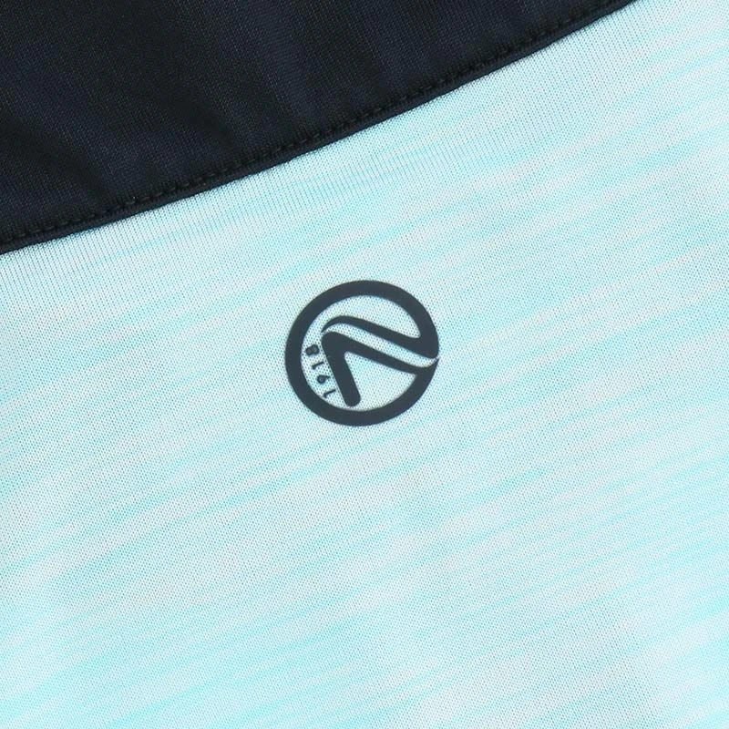 Kids' Pluto Half Zip Midlayer Top Green / Marine - Image 7