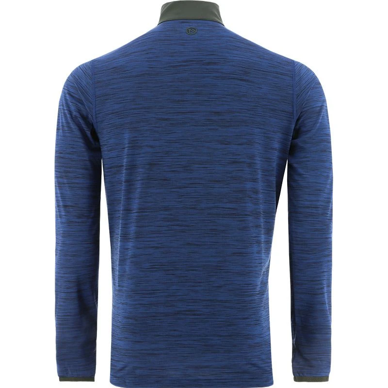 Kids' Pluto Brushed Half Zip Marine / Green - Image 2