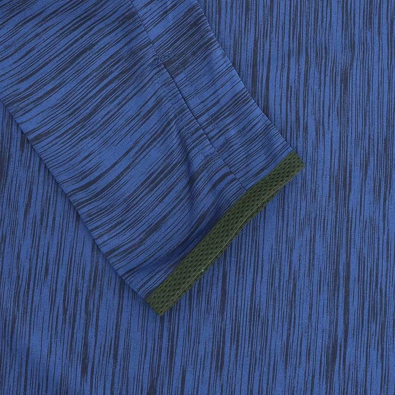 Kids' Pluto Brushed Half Zip Marine / Green - Image 6