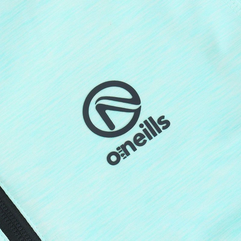 Women's Pluto Brushed Half Zip Top Green / Marine - Image 5