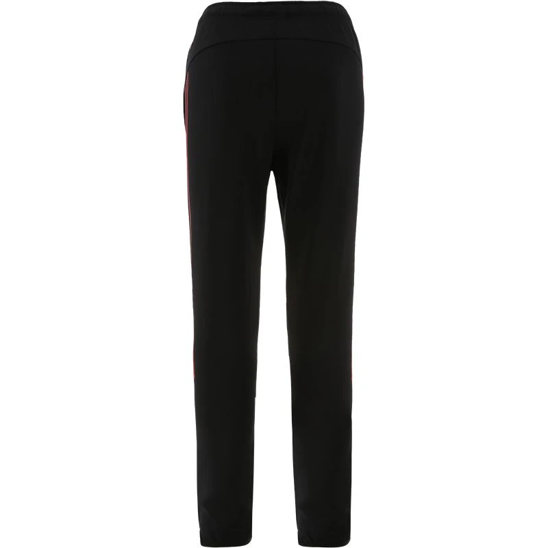 Men's Pluto Hybrid Skinny Tracksuit Bottoms Black / Red - Image 3