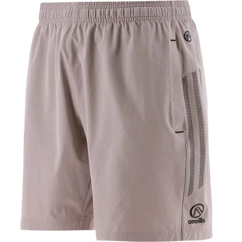 Kids' Pluto Woven Shorts Silver / Black