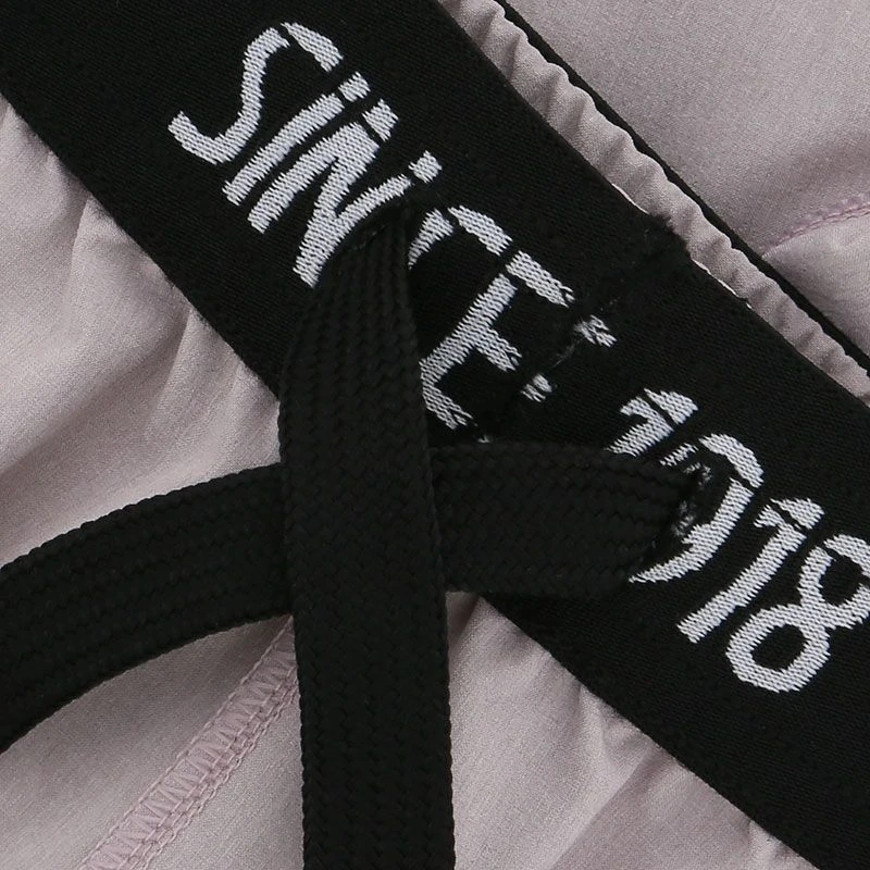 Kids' Pluto Woven Shorts Silver / Black - Image 6