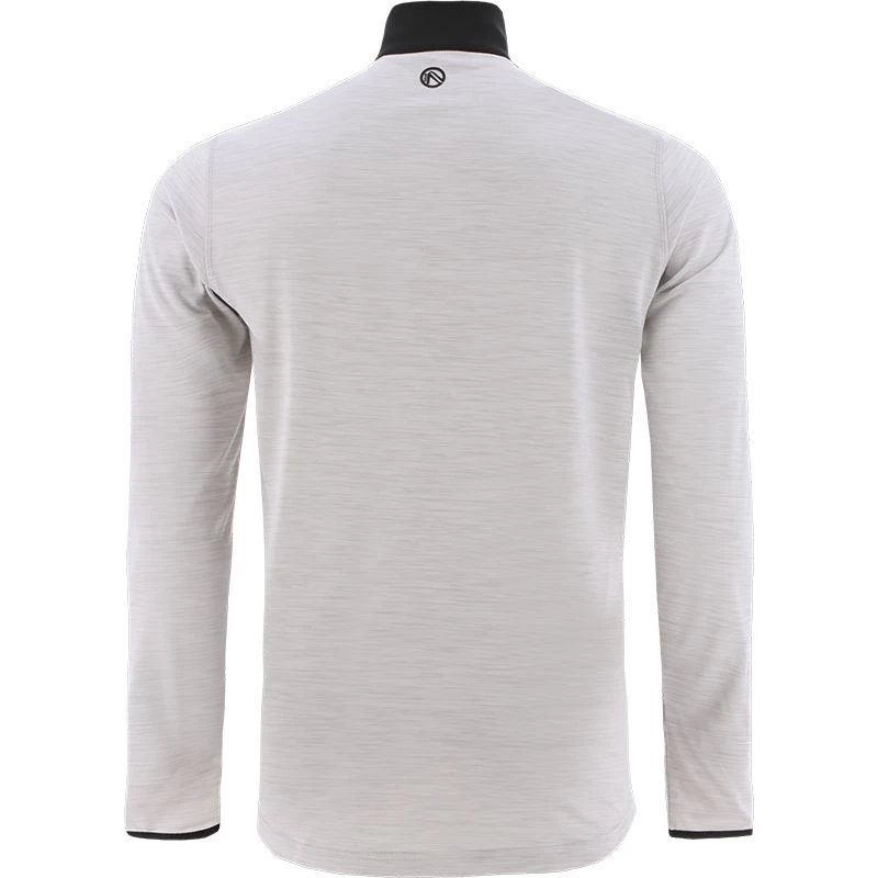 Kids' Pluto Half Zip Top Silver / Black - Image 2