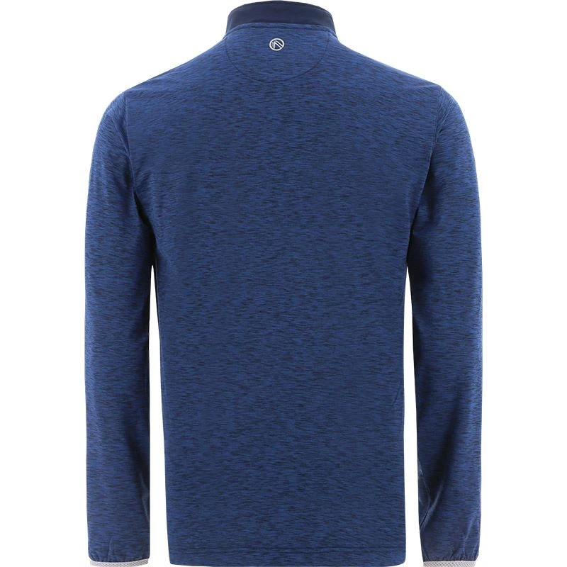 Kids' Pluto Brushed Half Zip Top Marine / Silver - Image 2