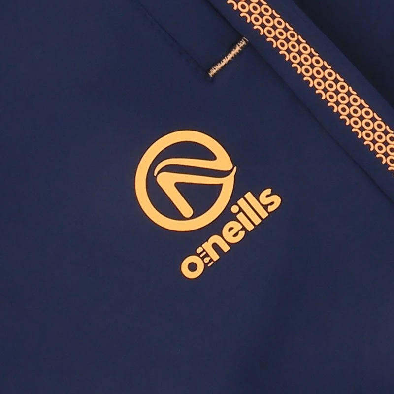 Kids' Pluto Hybrid Skinny Tracksuit Bottoms Marine / Orange - Image 4