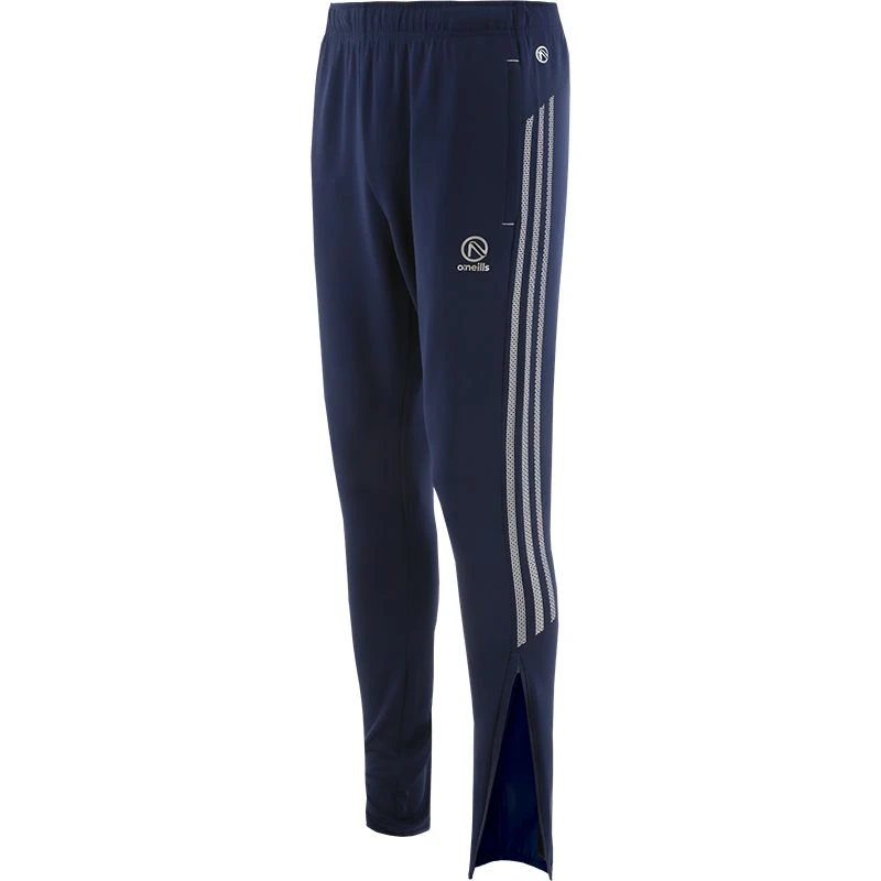 Men's Pluto Hybrid Skinny Tracksuit Bottoms Marine / Silver
