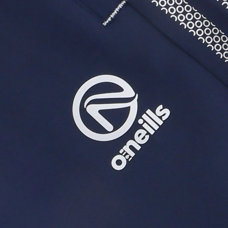 Men's Pluto Hybrid Skinny Tracksuit Bottoms Marine / Silver - Image 4