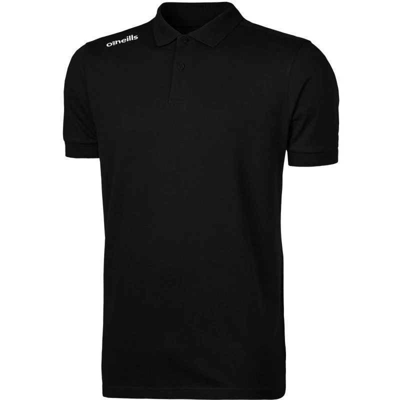 Kids' Portugal Cotton Polo Shirt Black