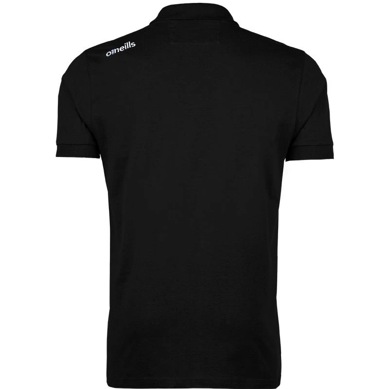 Kids' Portugal Cotton Polo Shirt Black - Image 2