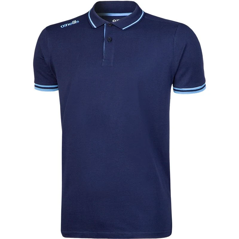 Men's Portugal Cotton Polo Shirt Marine / Sky