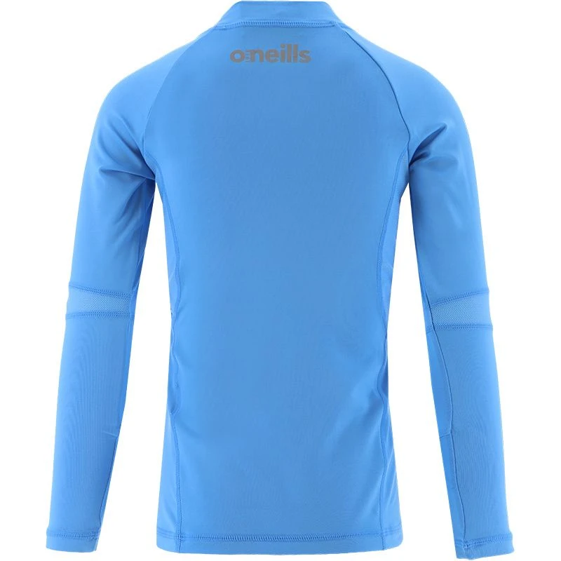 Kids' Pro Body III Poly Elastane Baselayer Top Sky / Silver - Image 2