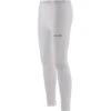Men's Pro Body Base Layer Compression Leggings White / Silver
