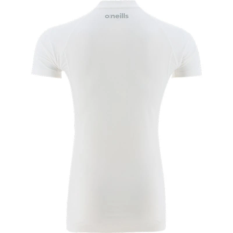 Men's Pro Body Base Layer Compression T-Shirt White / Silver - Image 2