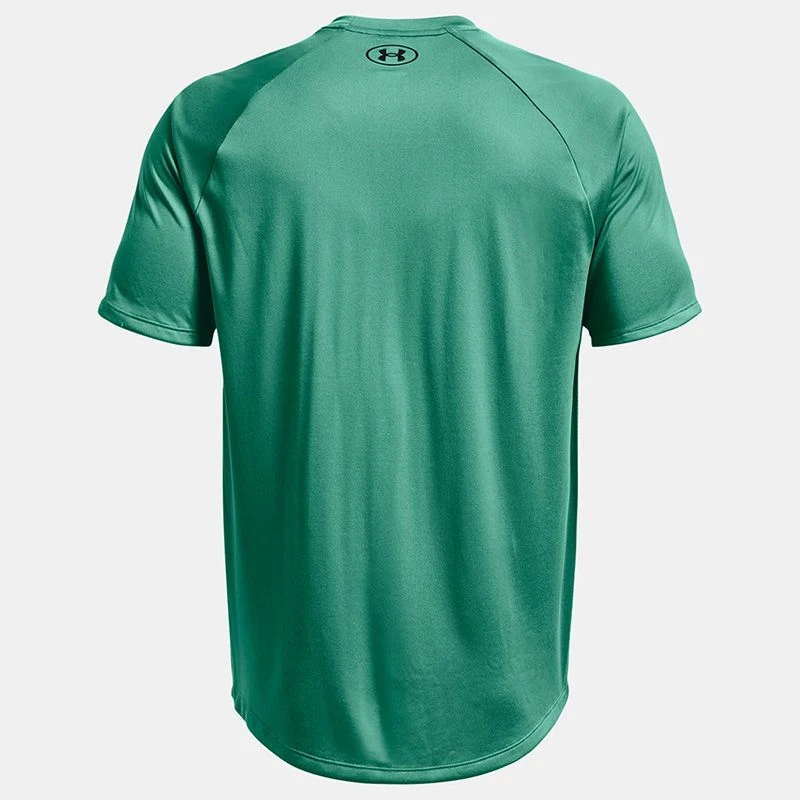 Under Armour Men's UA Techâ„¢ Fade T-Shirt Birdie Green / Black - Tall - Image 5