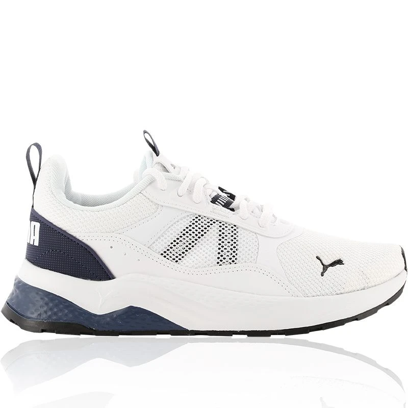 Puma Kids' Anzarun 2.0 AC+ Junior Runners White / Navy / Black - Image 2