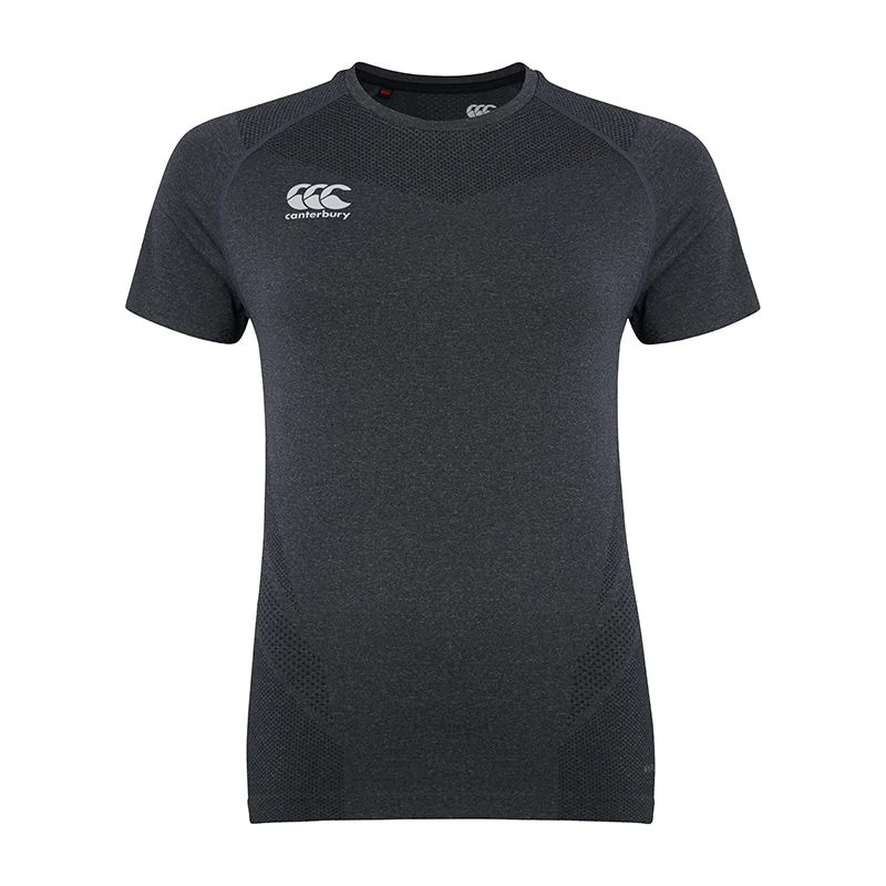Canterbury Women's Seamless T-Shirt Black - Image 5