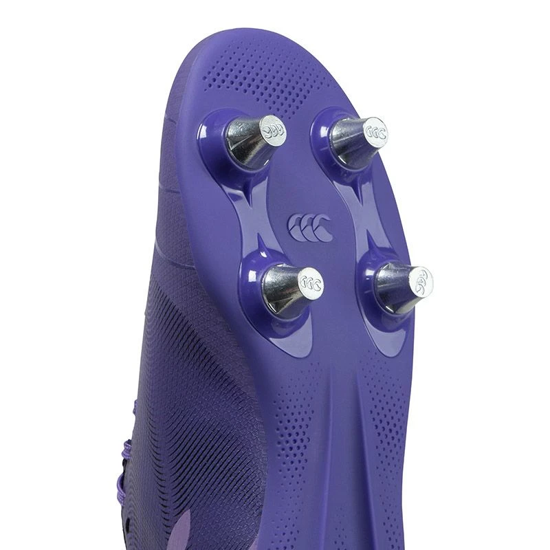 Canterbury Phoenix Genesis Team SG 6 Stud Kids' Boots Prism Violet / Fuchsia Purple - Image 6