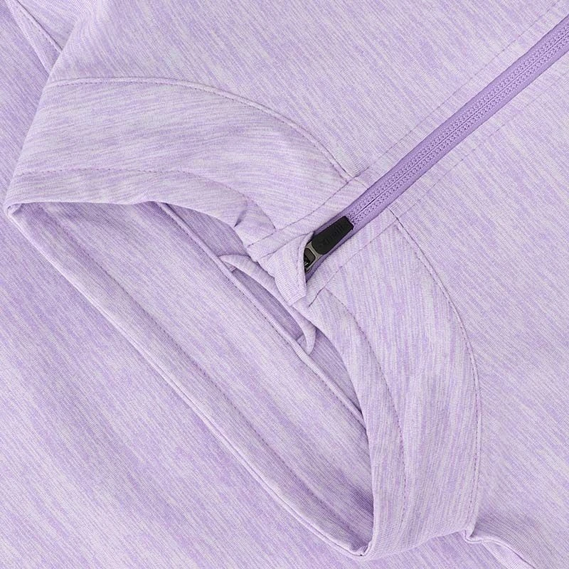 Women's Reece Full Zip Fleece Jacket Purple - Image 4