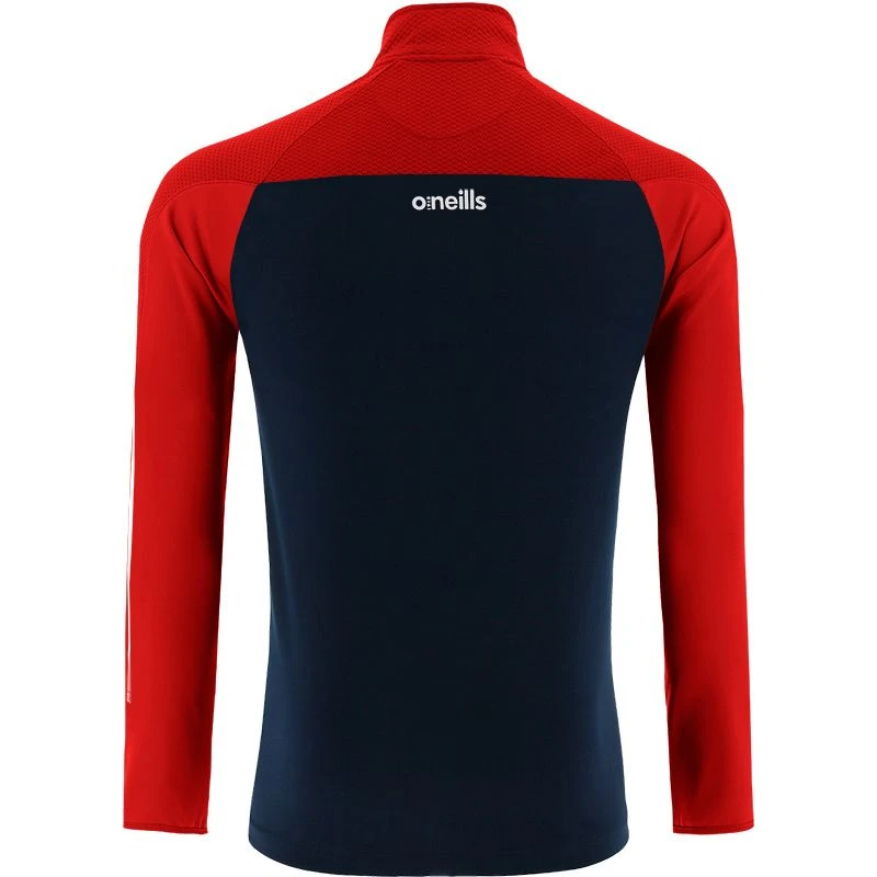 Kids' Reno Squad Half Zip Top Marine / Red / White - Image 2