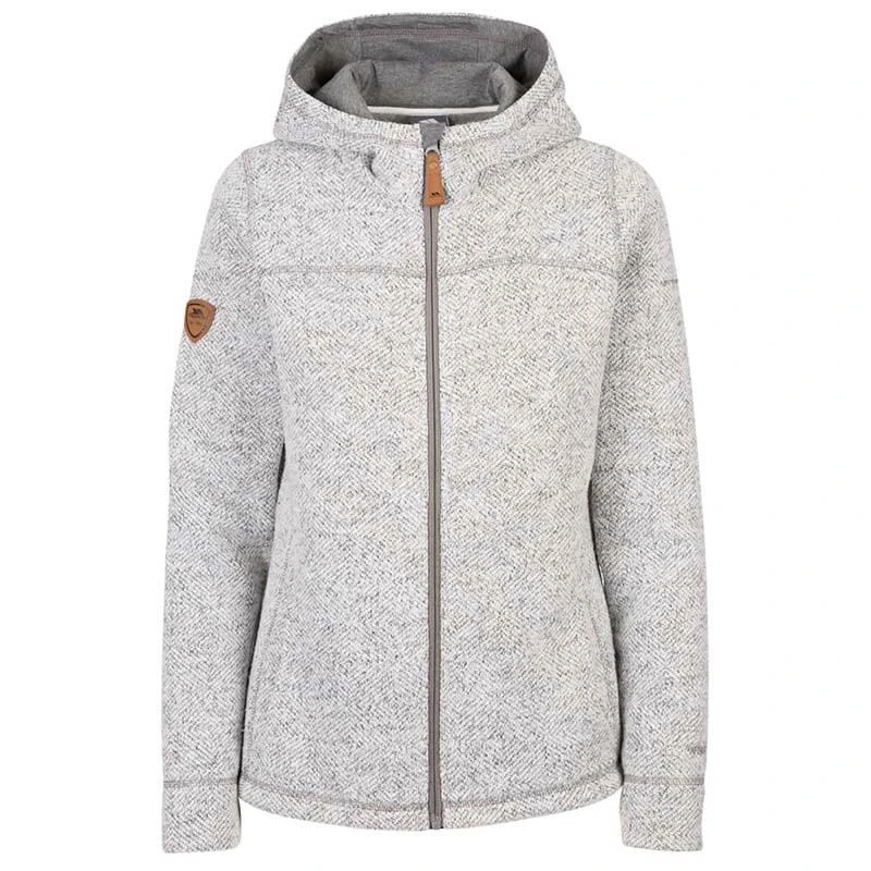 Trespass Women's Reserve Fleece Hoodie Storm Grey