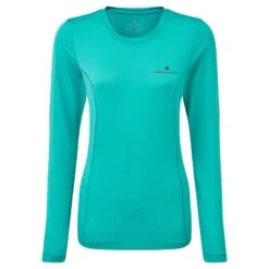 Ronhill Women's Tech Long Sleeve T-Shirt Jade / Grape