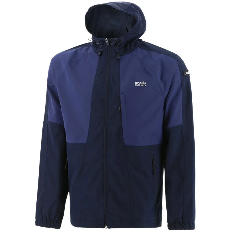 Men's Rio Hooded Rain Jacket Marine / Royal - Image 5