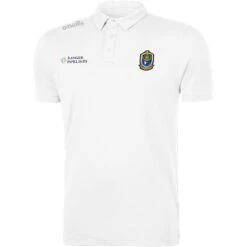 Roscommon GAA Men's Pima Cotton Polo Shirt White
