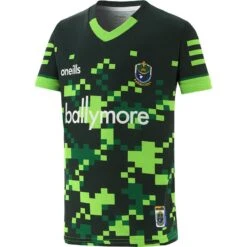 Roscommon GAA Kids' Short Sleeve Training Top Bottle / Green