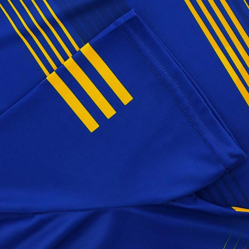 Roscommon GAA Player Fit Short Sleeve Training Top Royal / Amber - Image 7