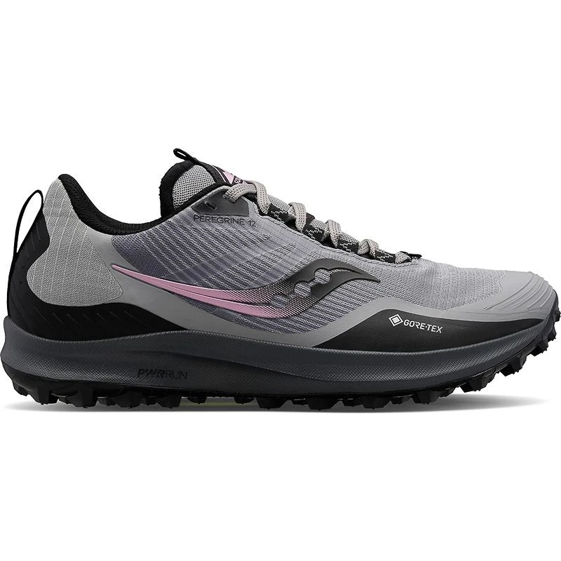 Saucony Women's Peregrine 12 GTX Alloy / Quartz - Image 2