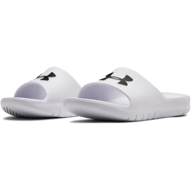 Under Armour Core PTH Sliders White / White / Black - Image 4