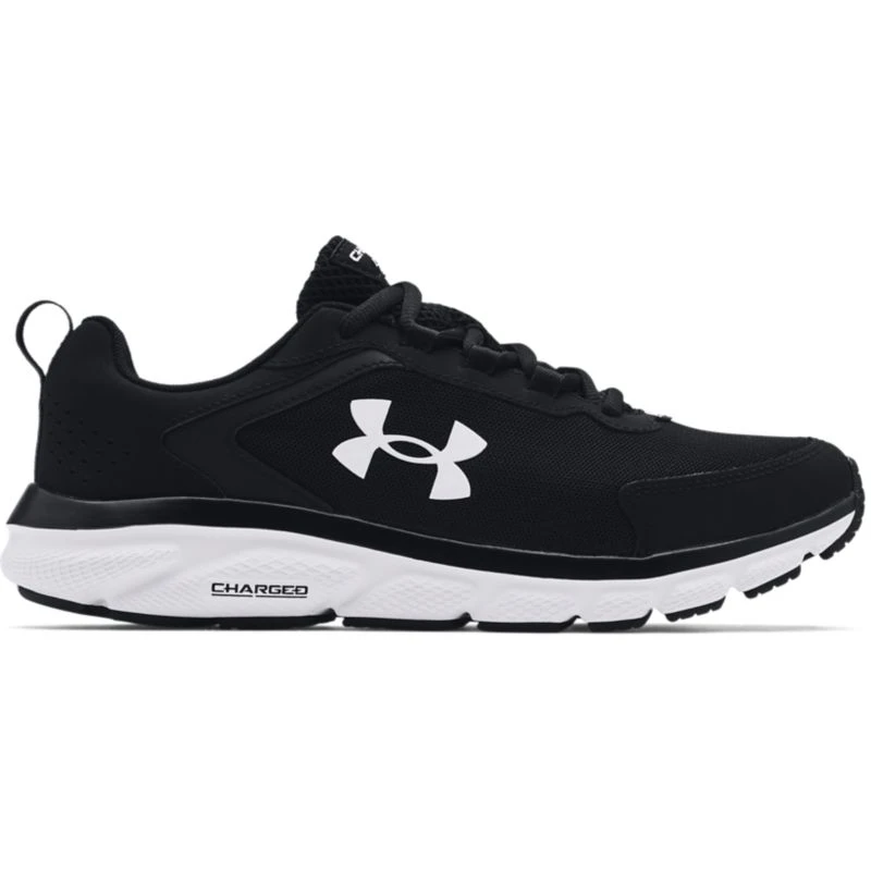 Under Armour Men's Charged Assert 9 Running Shoes Black / White
