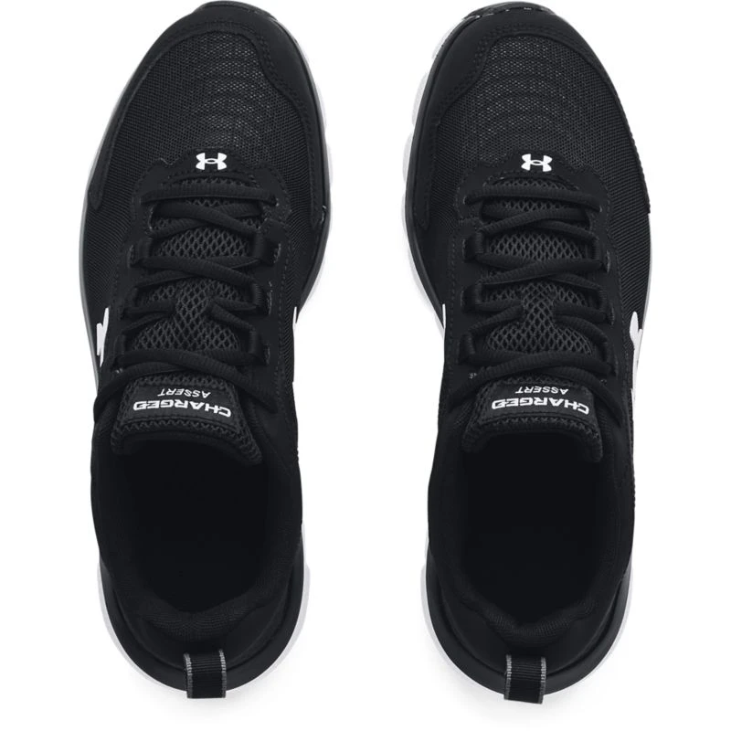 Under Armour Men's Charged Assert 9 Running Shoes Black / White - Image 5