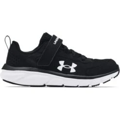 Under Armour UA Assert 9 AC Junior Running Shoes Black / White