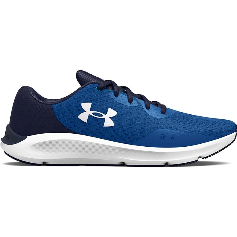 Under Armour Men's Charged Pursuit 3 Running Shoes Victory Blue / Midnight Navy / White