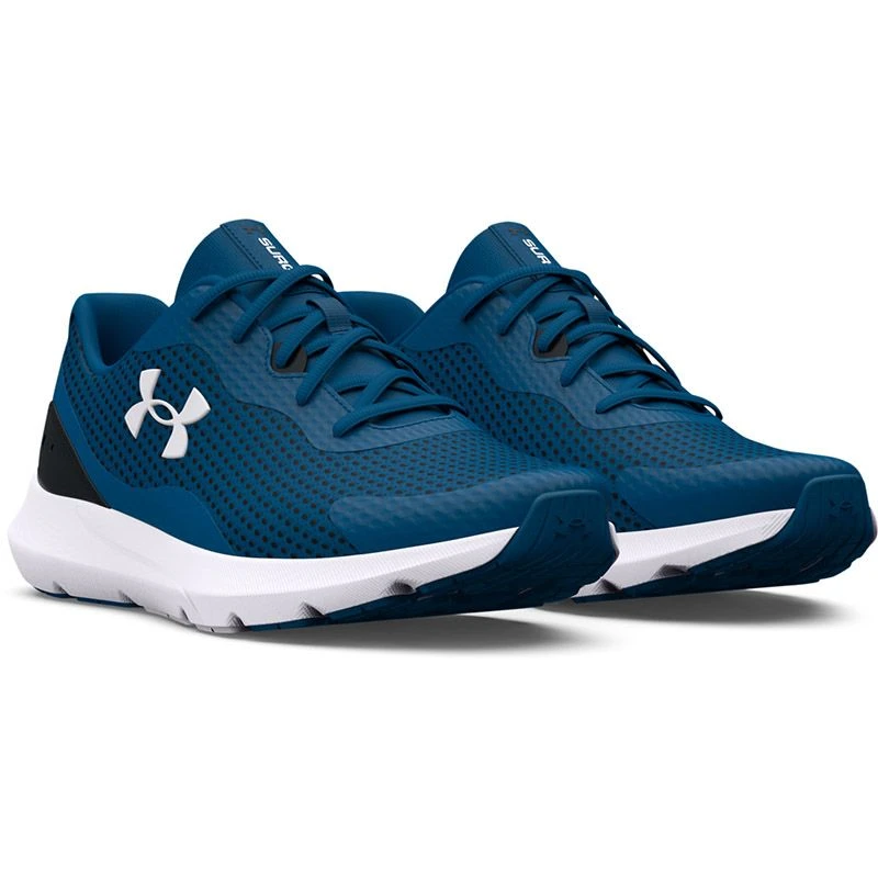 Under Armour Men's Surge 3 Running Shoes Varsity Blue / Black / White - Image 3