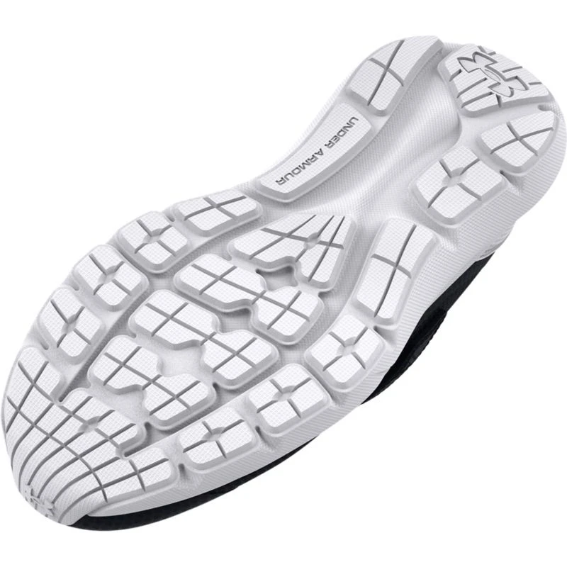 Under Armour Surge 3 AC Junior Running Shoes Black / White - Image 3